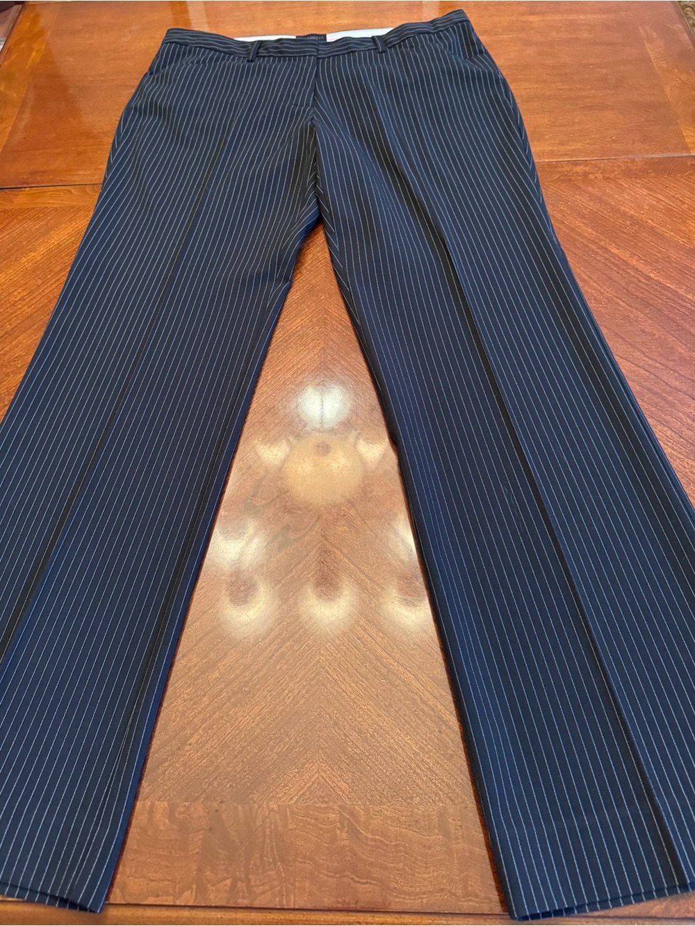 The Limited Pants Black Pinstripe Boot Cut Pants Size - 12